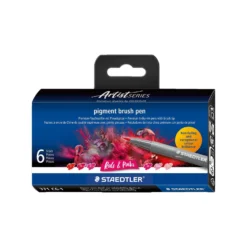STAEDTLER® pigment arts pen brush 371, 6er-Sets
