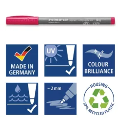 STAEDTLER® pigment arts pen calligraphy 375, einzeln