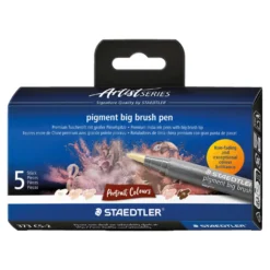 STAEDTLER pigment big brush pen, Portrait-Set