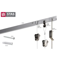 STAS J-Rail SetBildaufhängesystem