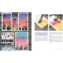 Strich für Strich zur kreativen Entspannung mit Watercolor