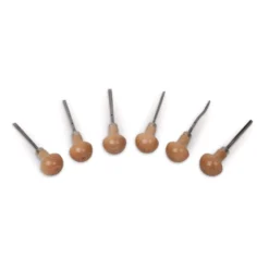 STUBAI Mikro-Schnitzeisen-Set, 6-tlg.