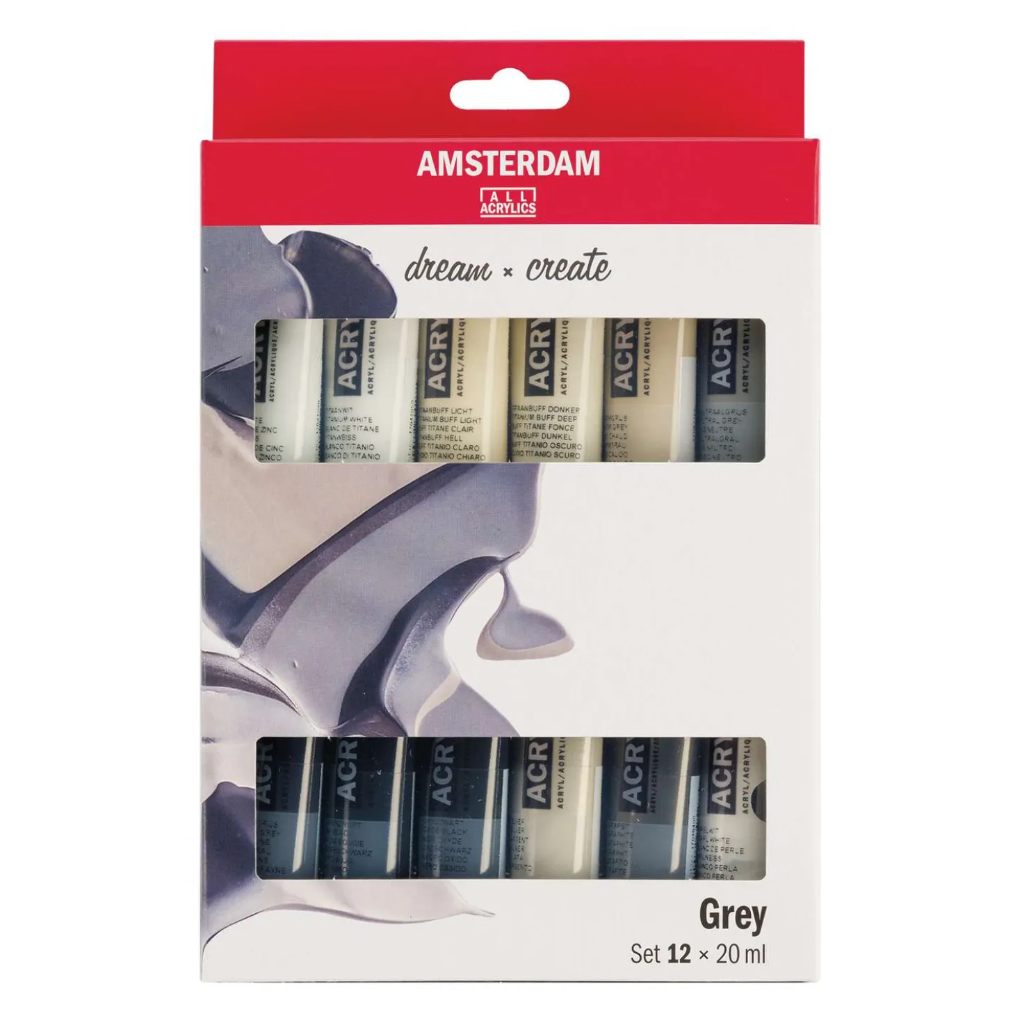 Talens AMSTERDAM Acrylfarbe "Standard Series" 12er-Sets