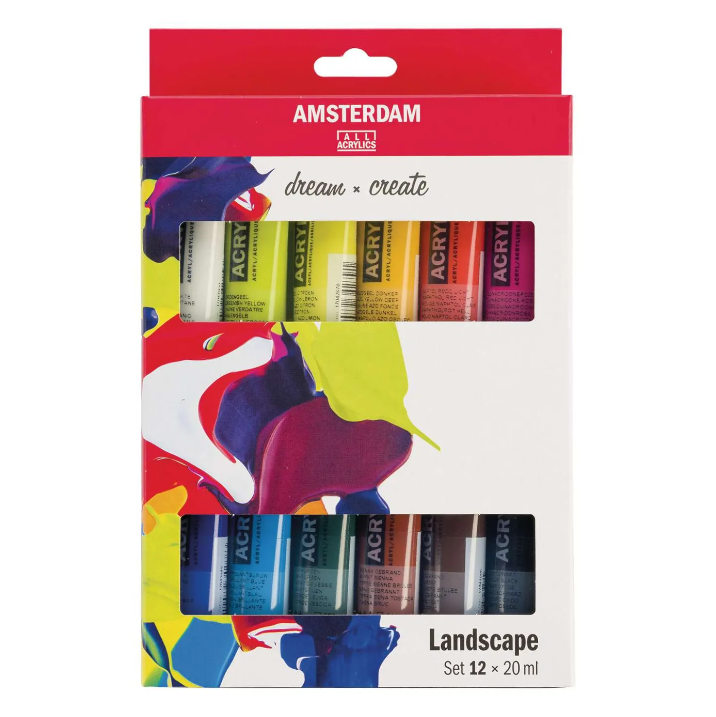 Talens AMSTERDAM Acrylfarbe "Standard Series" 12er-Sets