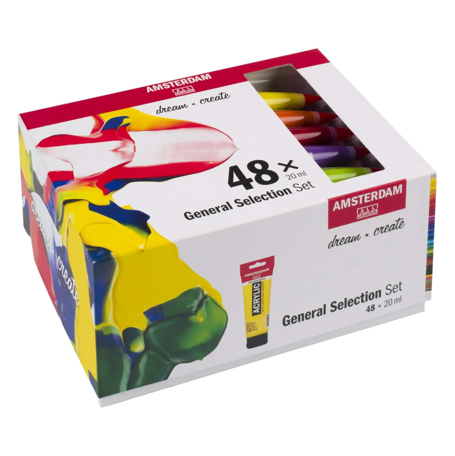 Talens AMSTERDAM Acrylfarbe "Standard Series" 48er-Set