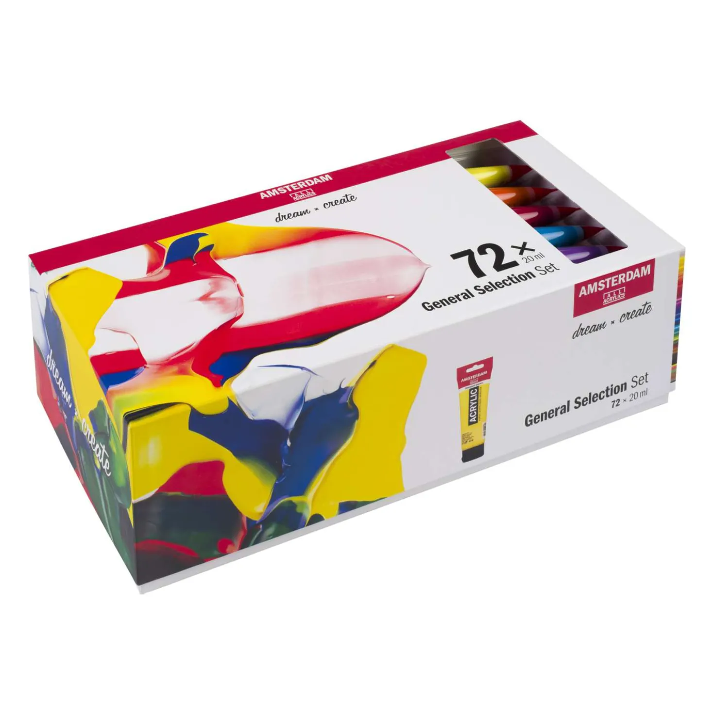 Talens AMSTERDAM Acrylfarbe "Standard Series" 72er-Set