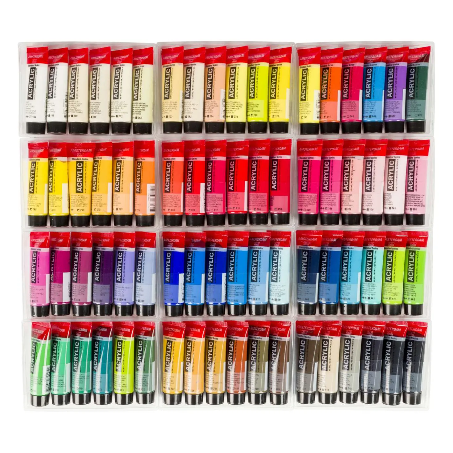 Talens AMSTERDAM Acrylfarbe "Standard Series" 72er-Set