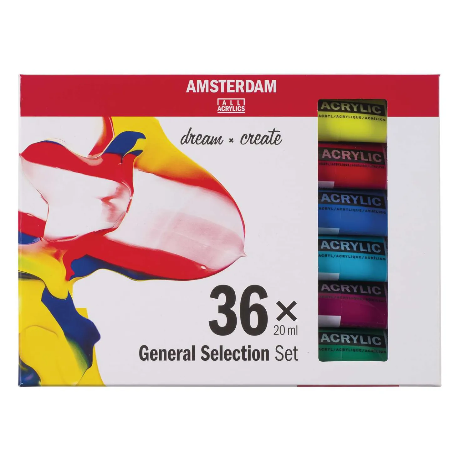 Talens AMSTERDAM Acrylfarbe "Standard Series" 36er-Set