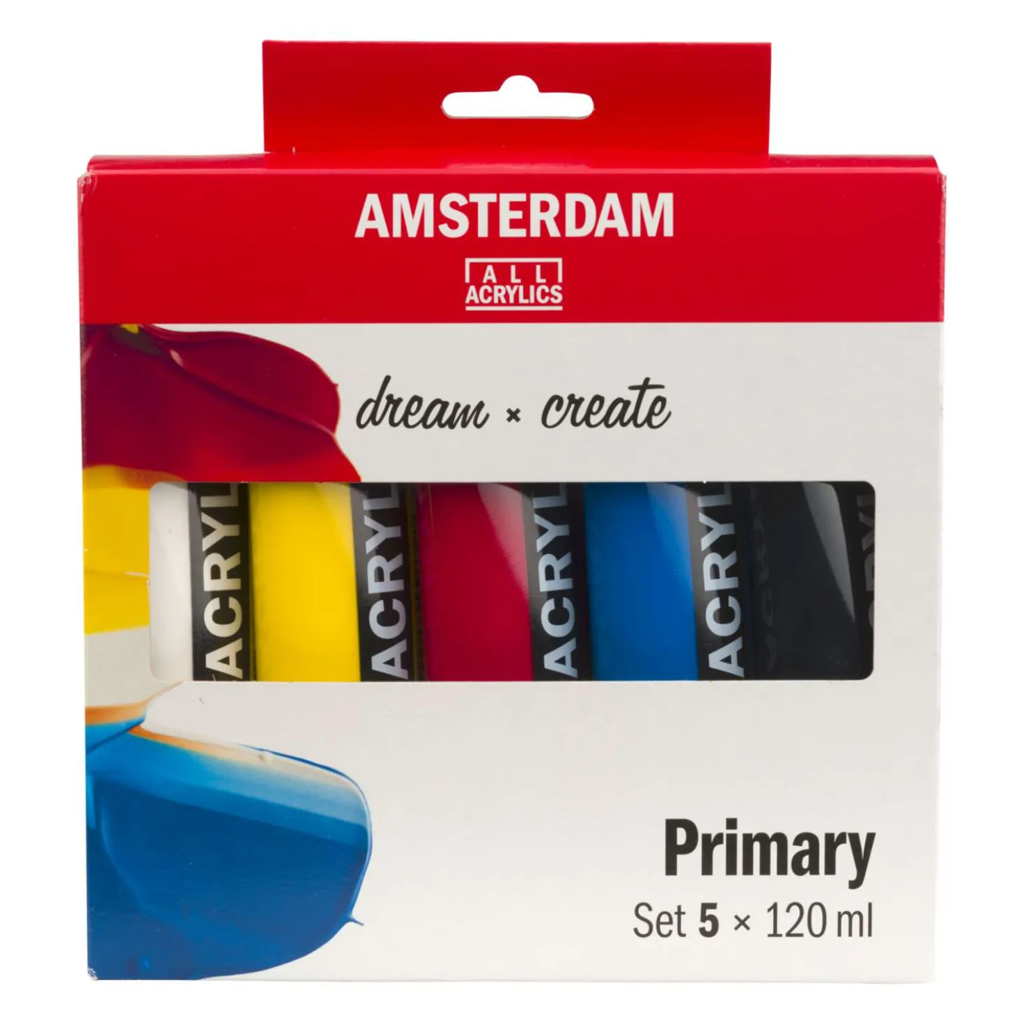 Talens AMSTERDAM All Acrylics Standard Series, Primärfarbenset