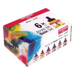 Talens AMSTERDAM All Acrylics Ink Basis-Set