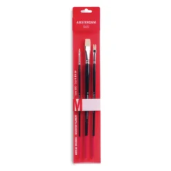 Talens AMSTERDAM Pinsel-Sets Serie 600, flach