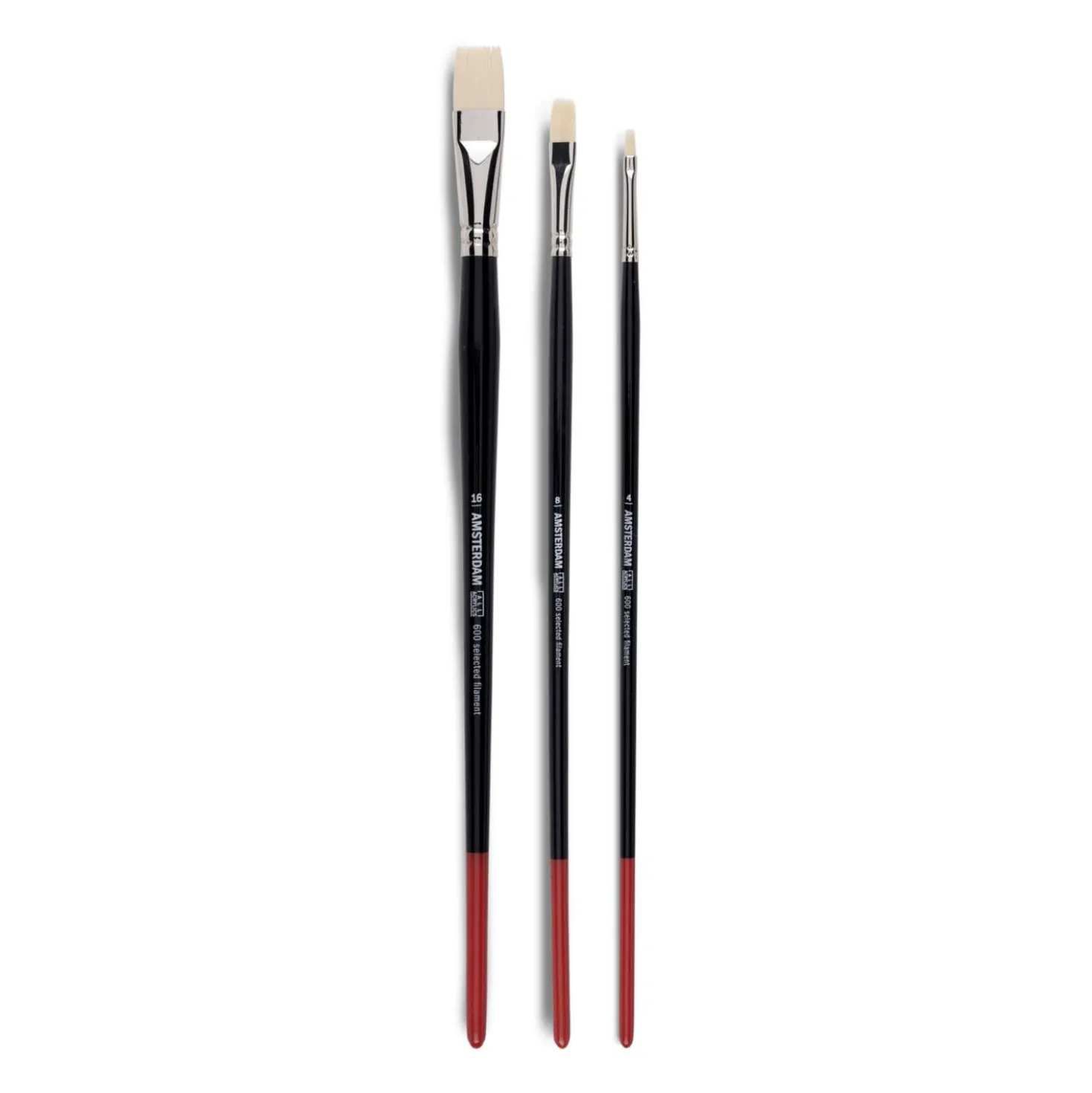 Talens AMSTERDAM Pinsel-Sets Serie 600, flach