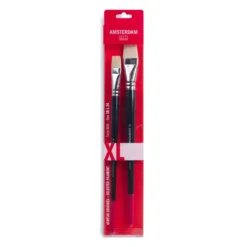 Talens AMSTERDAM Pinsel-Sets Serie 600, flach