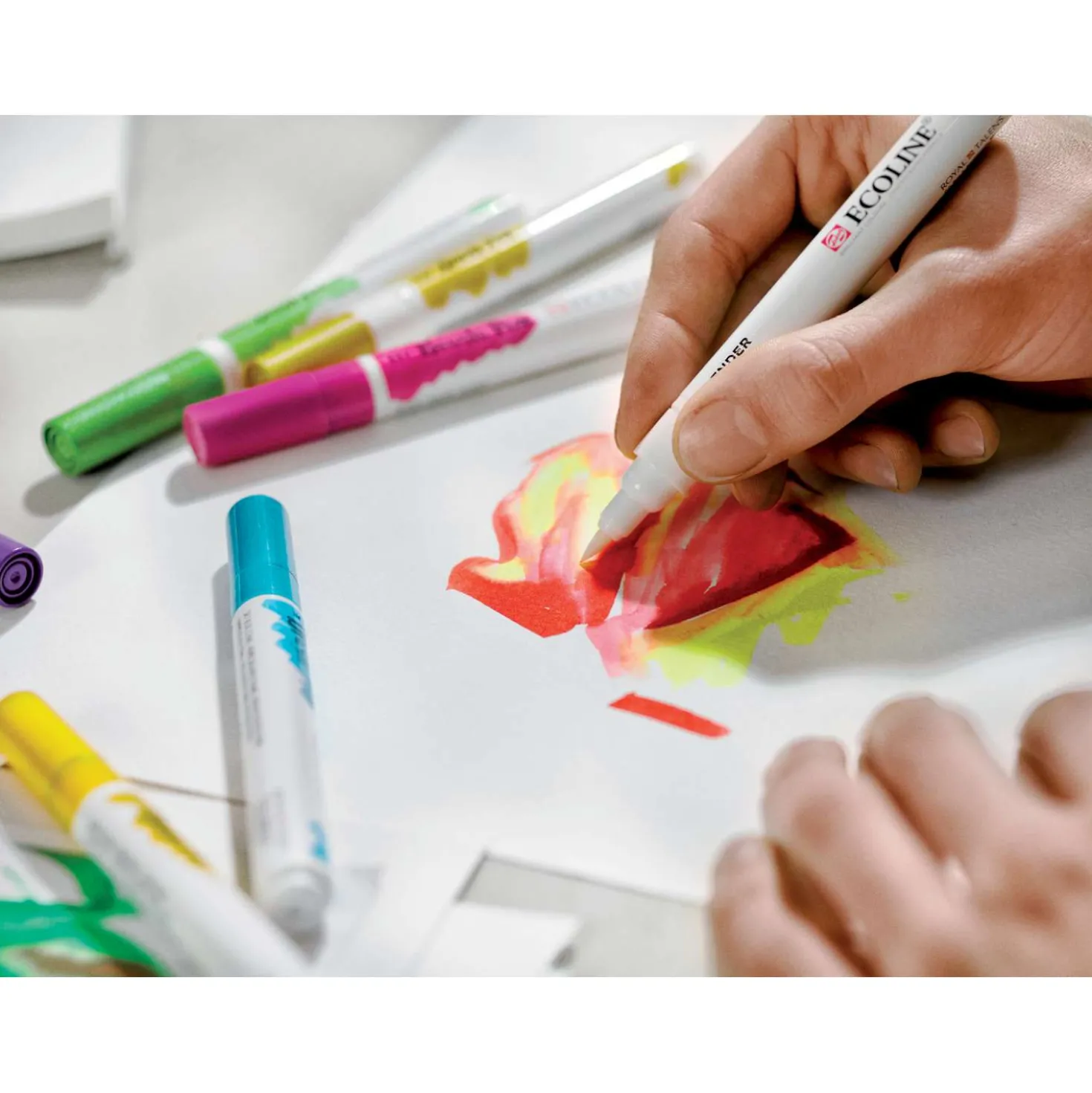 Talens ECOLINE® Brush Pen Marker Basic-Sets