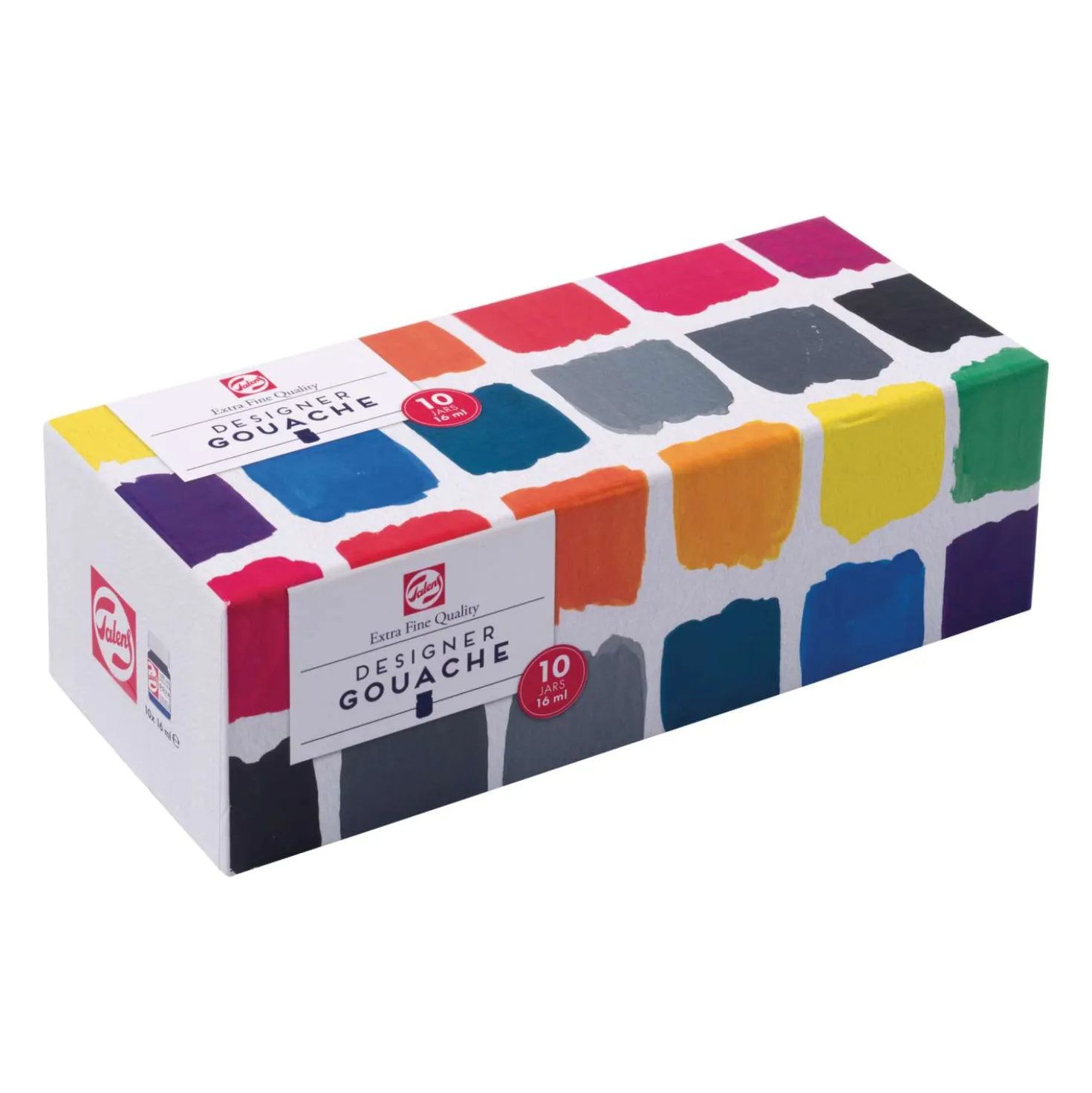 Talens Gouache Extra Fine Set, 10 x 16 ml