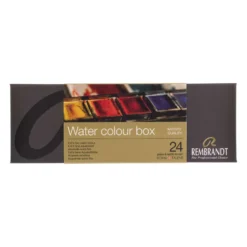Talens REMBRANDT Aquarellfarben-Set mit 24 1/2 Näpfchen
