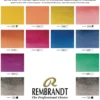 Talens REMBRANDT Aquarellkasten "Dämmerung", 12 Tuben