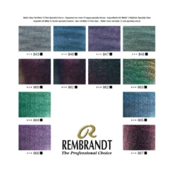 Talens REMBRANDT Aquarellkasten "Spezialeffekt Farben", Näpfchen