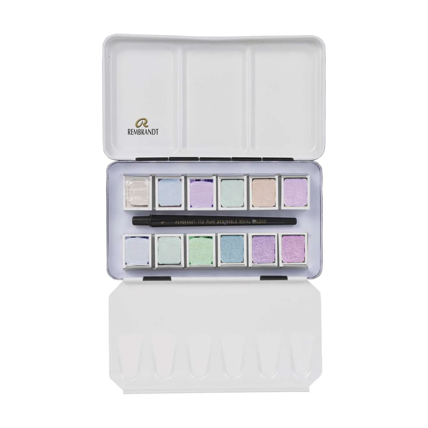 Talens REMBRANDT Aquarellkasten "Spezialeffekt Farben", Näpfchen