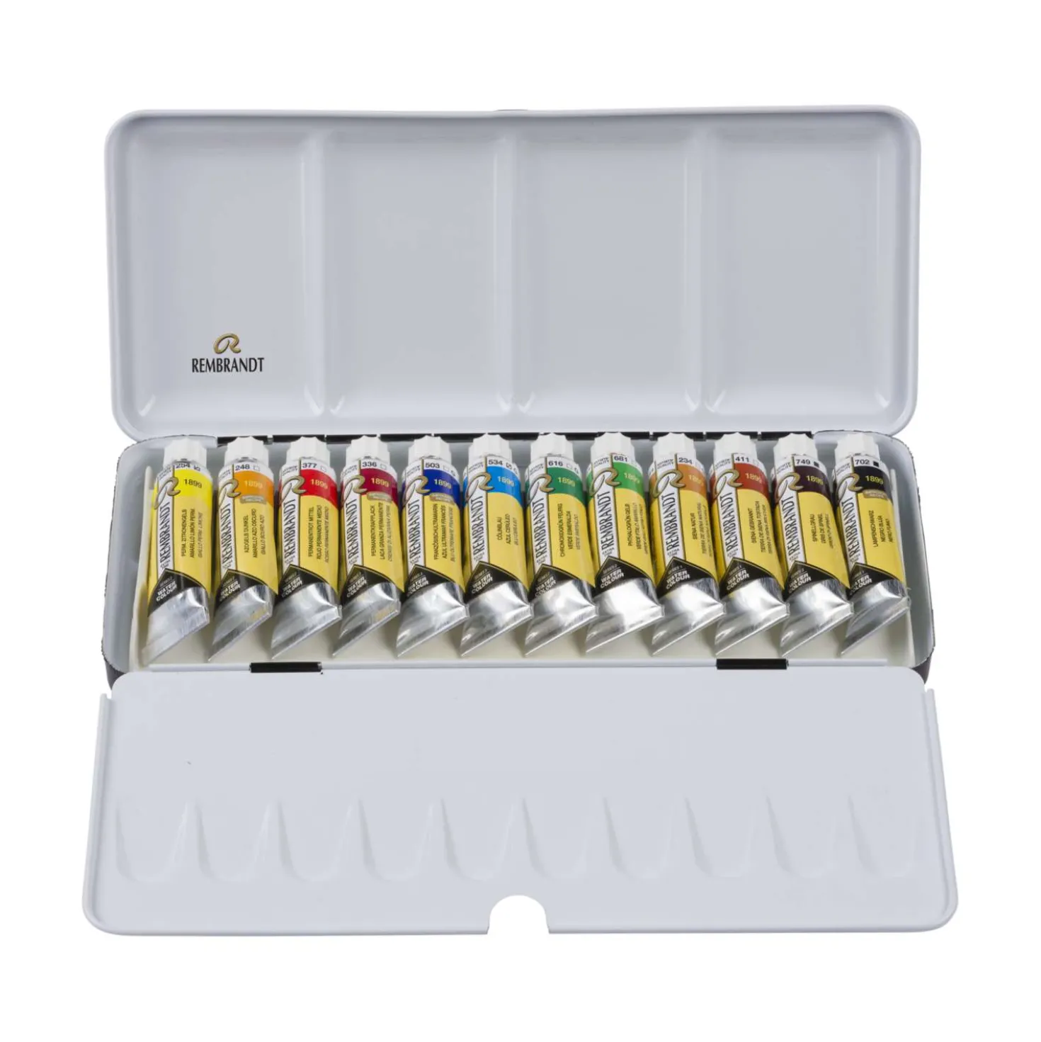 Talens REMBRANDT Aquarellkasten "Monopigmentierte Farben" Sonderedition