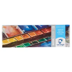 Talens van Gogh Aquarellfarben im Metallkasten