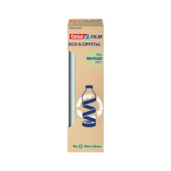 tesa® FILM ECO & CRYSTAL Klebefilm – 10 Rollen
