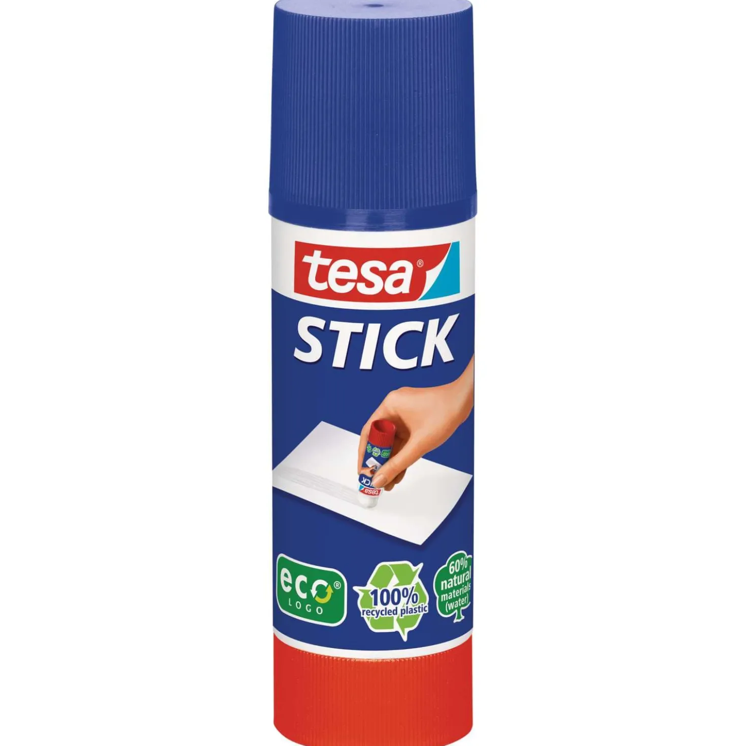tesa® Stick ecoLogo® Klebestift, rund