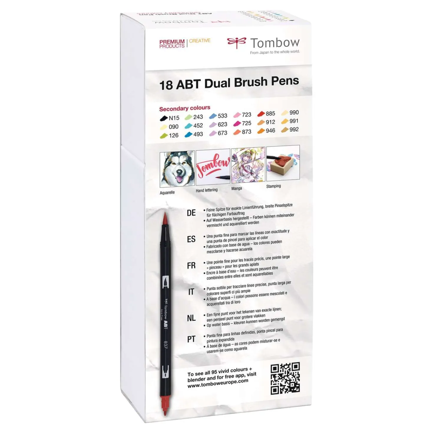 TOMBOW® ABT Dual Brush Pen 18er-Set