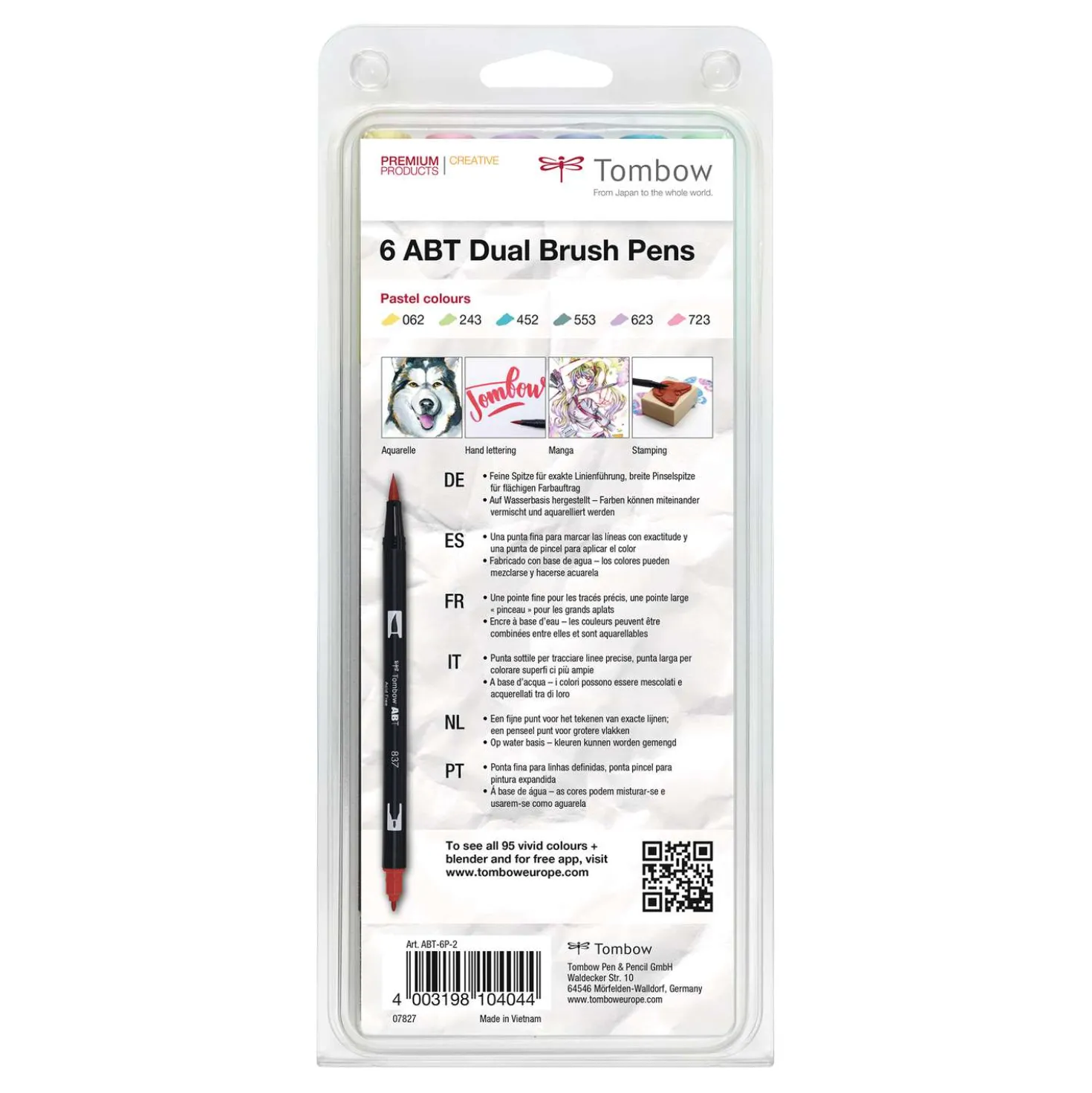 TOMBOW® ABT Dual Brush Pen 6er-Set