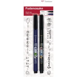 TOMBOW® Fudenosuke Brush Pen, 2er-Set