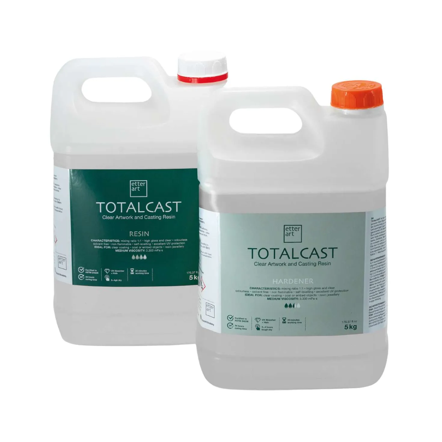 TotalCast, Überzugs- und Gießharz
