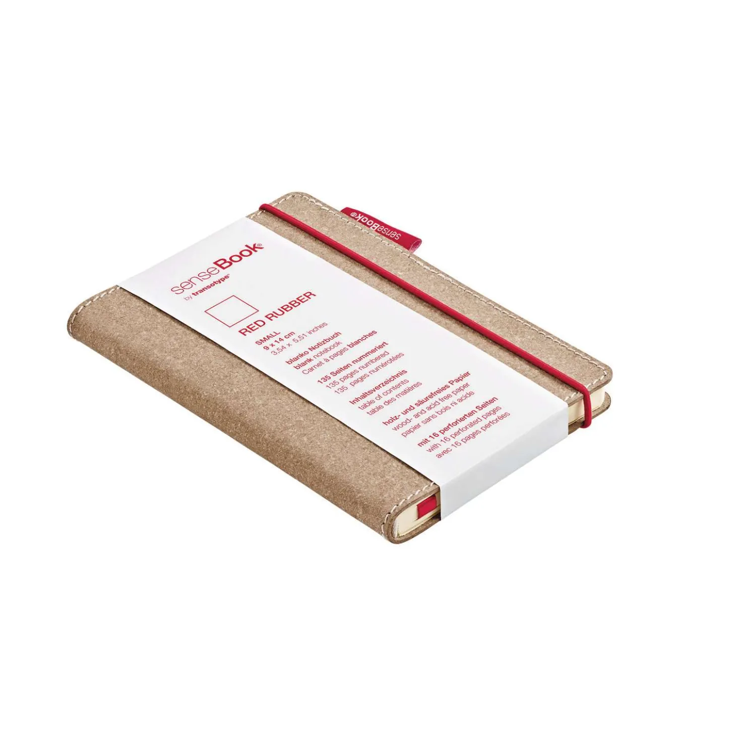 transotype® senseBook RED RUBBER