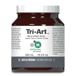 Tri-Art™ Burnt Umber Gesso, matt