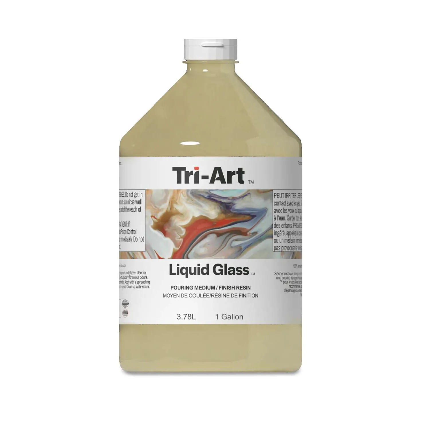 Tri-Art™ Liquid Glass Pouring Medium & Finishing Resin