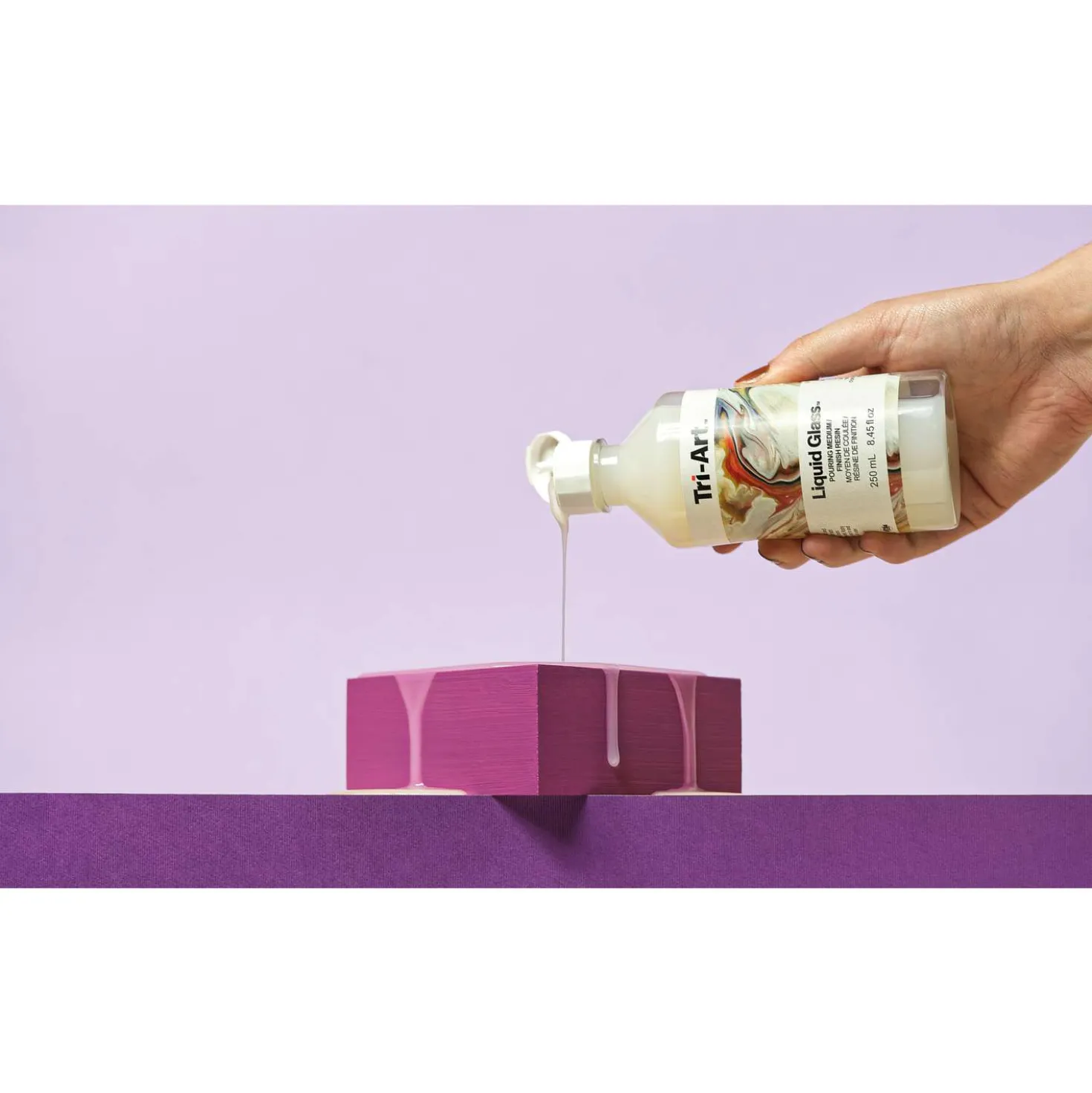 Tri-Art™ Liquid Glass Pouring Medium & Finishing Resin