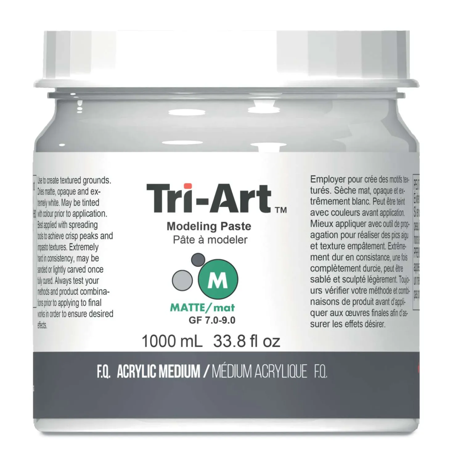 Tri-Art™ Modeling Paste Acrylmedium, matt