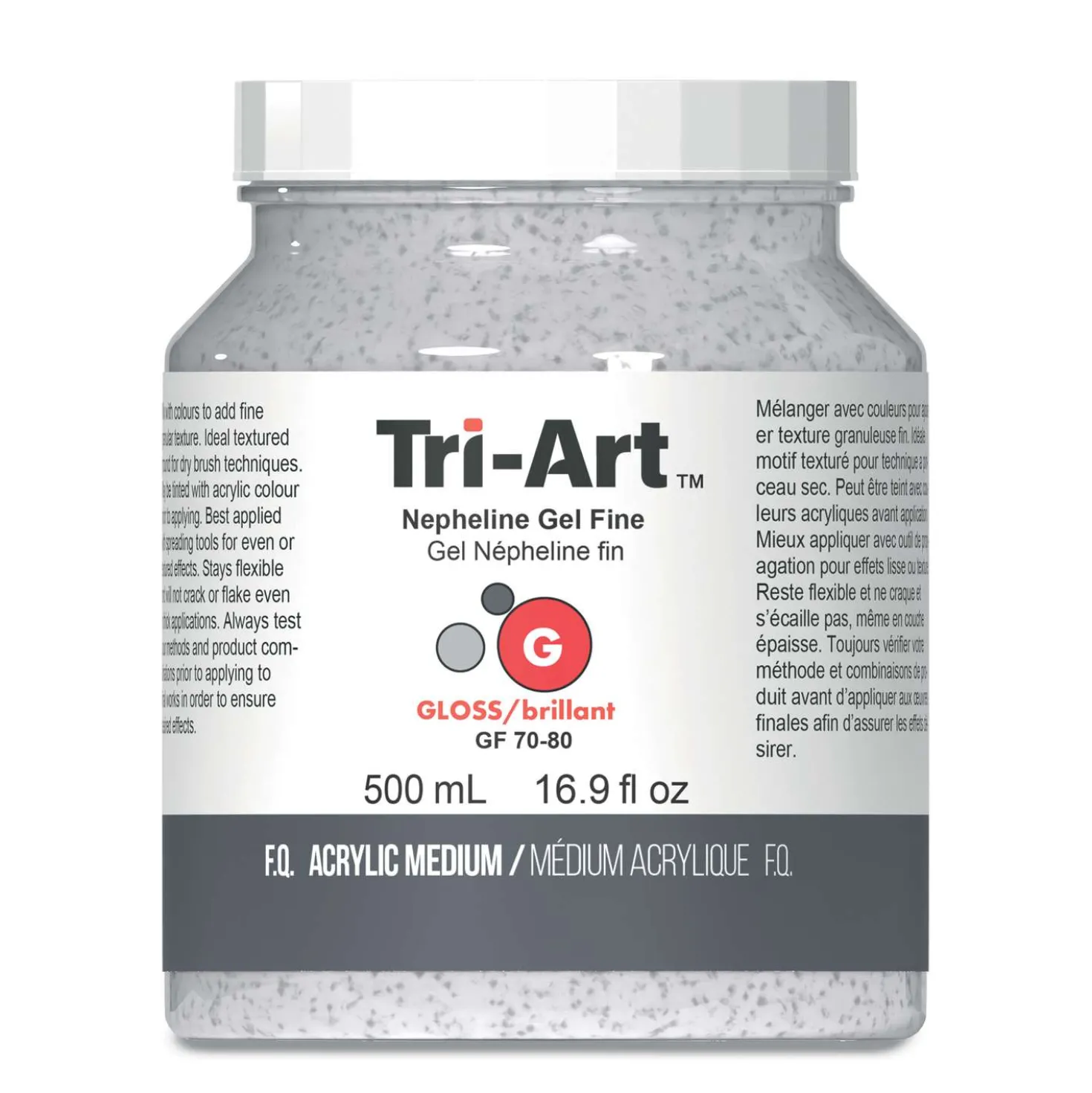 Tri-Art™ Nepheline Gel Acrylmedium, glänzend