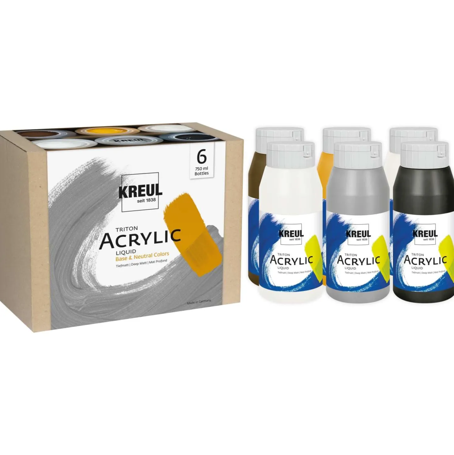TRITON ACRYLIC Set - Base & Neutral Colors