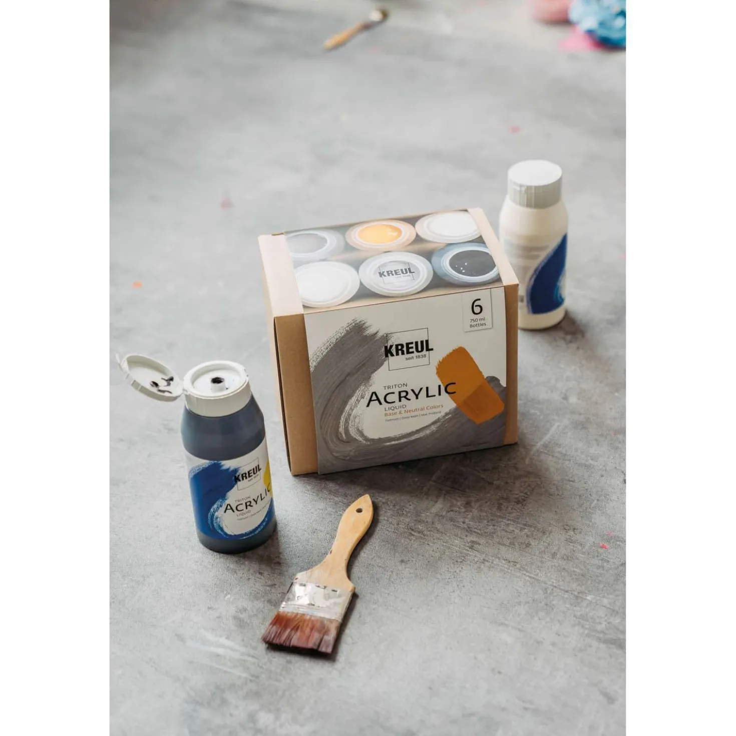 TRITON ACRYLIC Set - Base & Neutral Colors