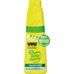 UHU® VIELZWECKKLEBER flinke flasche ReNATURE ohne Lösungsmittel
