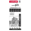 uni-ball pin Fineliner 5er Set