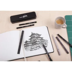 UNI-BALL® pin Fineliner 8er-Set