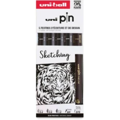 UNI-BALL pin Fineliner, thematische 5er-Sets