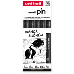 UNI-BALL pin Fineliner, thematische 5er-Sets
