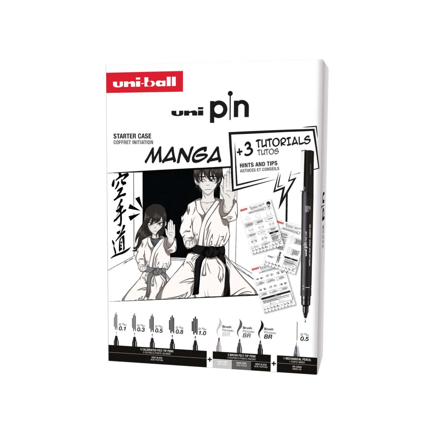 uni-ball PIN Manga Starter-Set