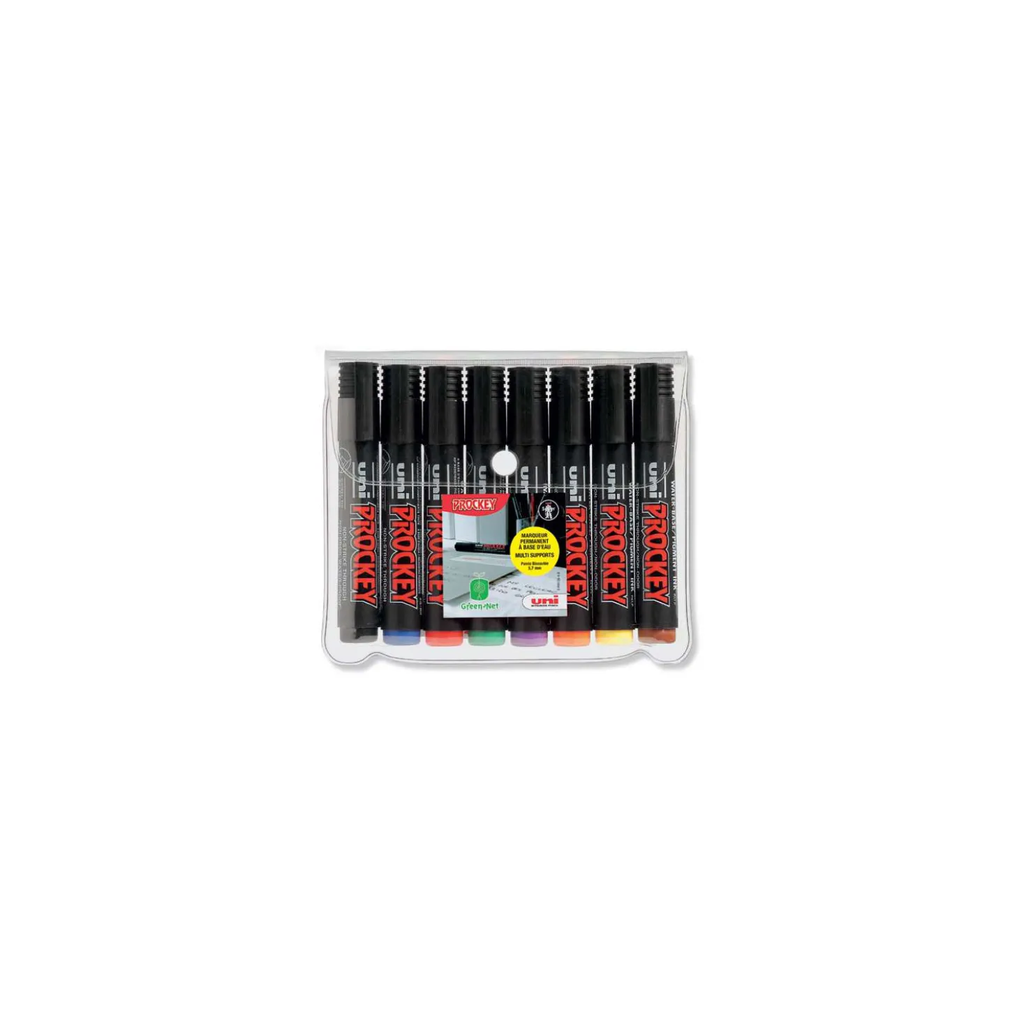 UNI-BALL Prockey PM126, Permanentmarker mit Keilspitze