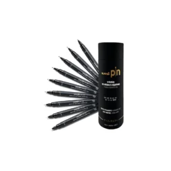 uni-ball uni pin Fineliner 9er Set inkl. Metalldose