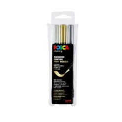 UNI POSCA Brush-Marker PCF-350, 3er-Set