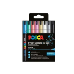 UNI POSCA Liner PC-1MR, 8er-Sets