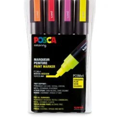 UNI POSCA Marker-Set PC-5M, Neon